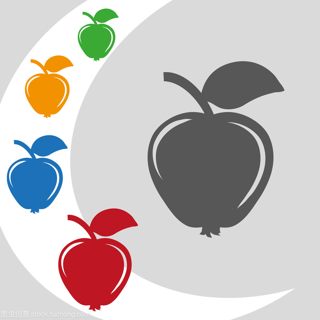 現(xiàn)代果品徽標(biāo) 品味與自然的視覺(jué)交響